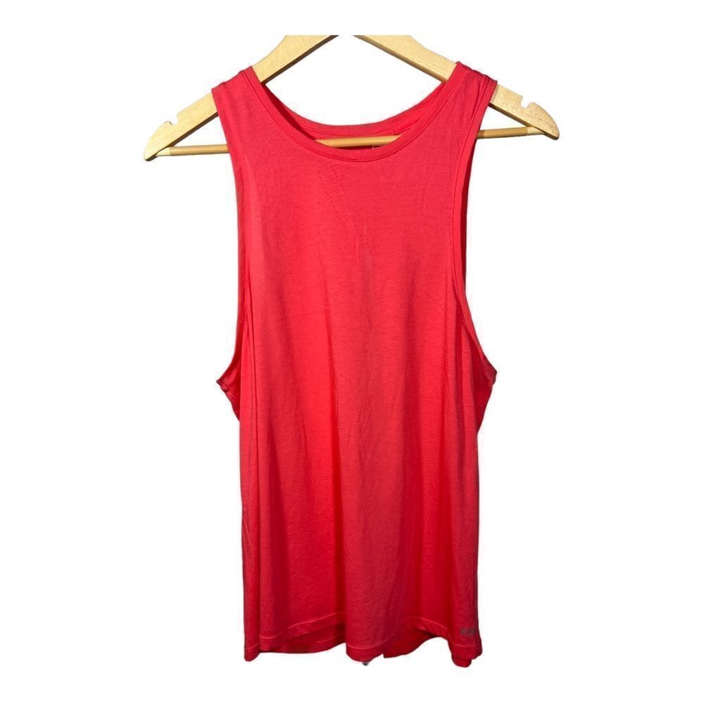 VICTORIA’S SECRET SPORT Women’s Lace Up Tank Top Coral Size Small